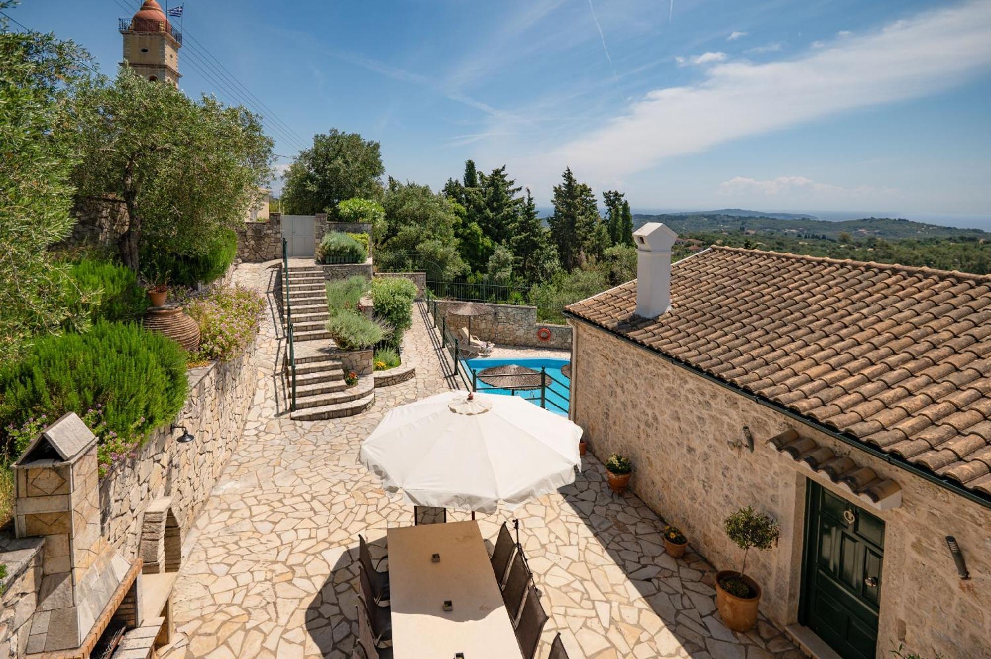 Villa Katerini Gaios Buitenkant foto