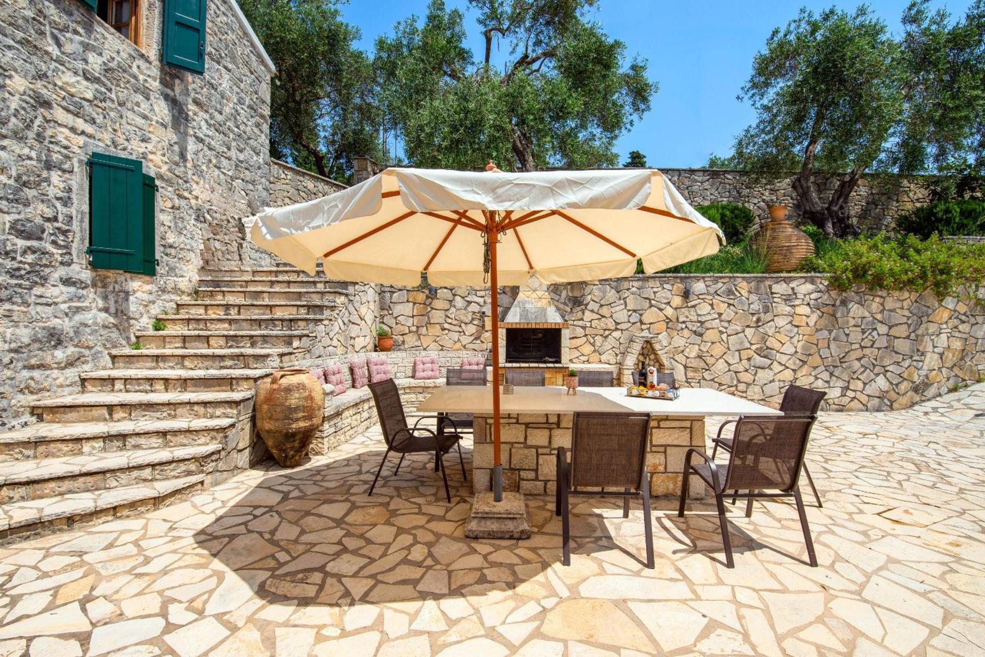 Villa Katerini Gaios Buitenkant foto