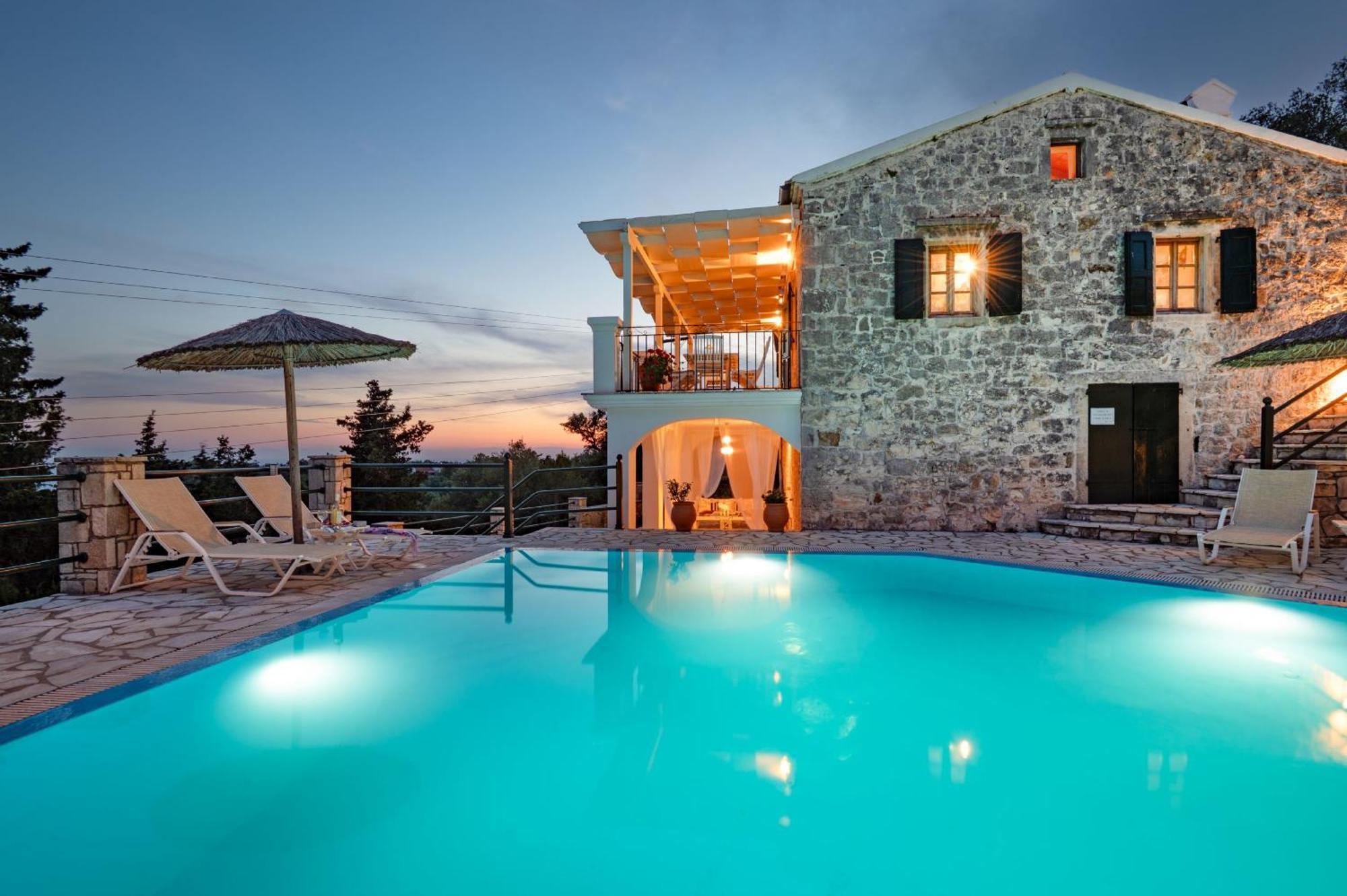 Villa Katerini Gaios Buitenkant foto