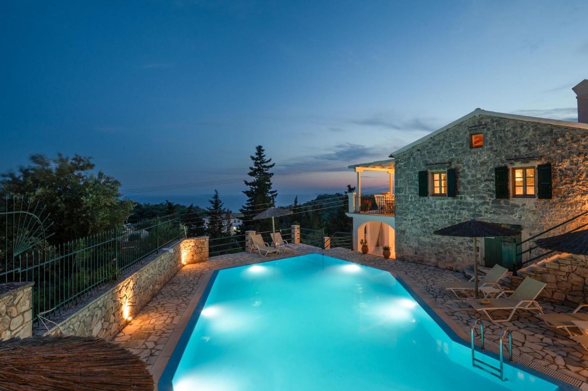 Villa Katerini Gaios Buitenkant foto
